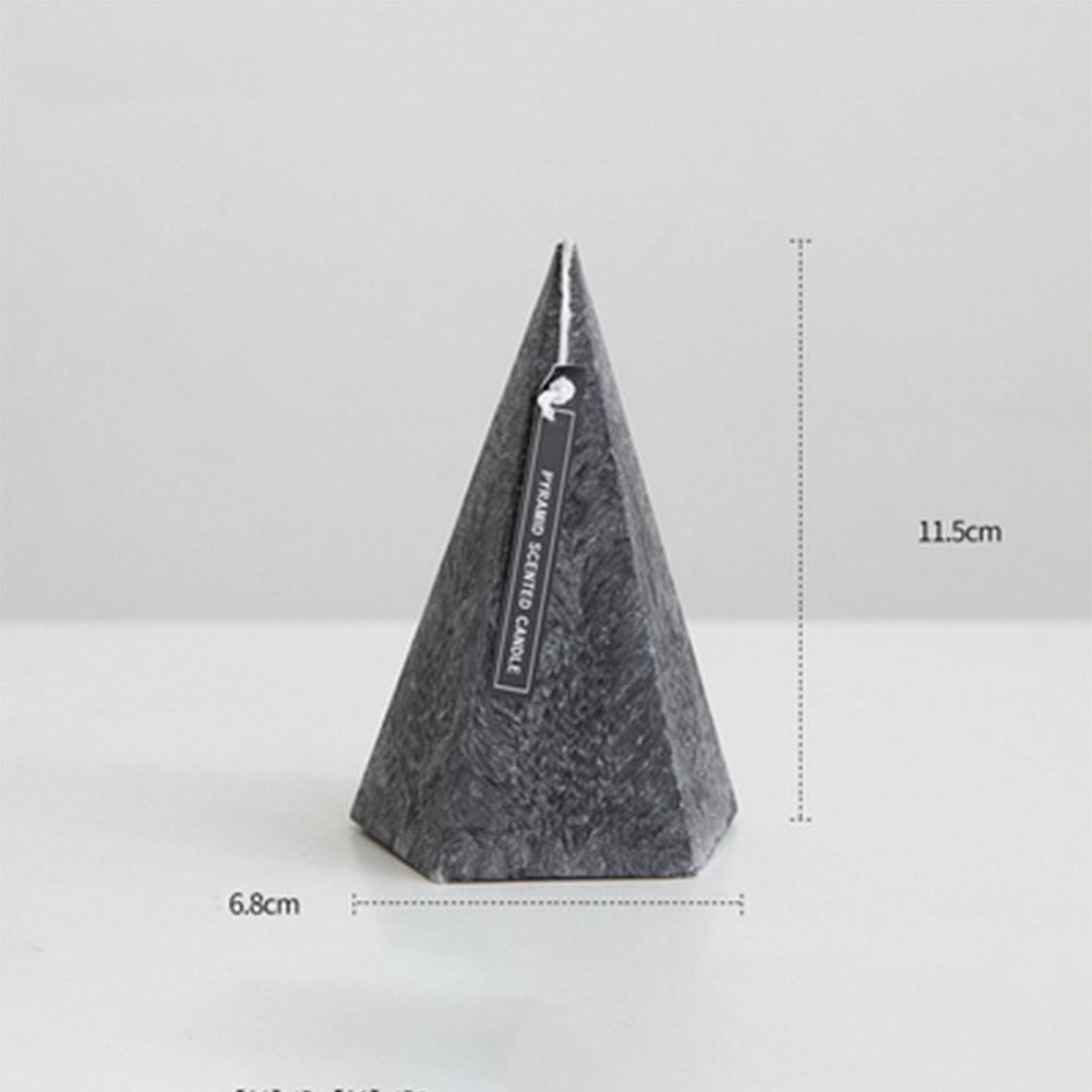 Home Decorative Aromatic Candles Scented Candles 3D Iceberg Shape Room Fragrance Candles Strong Fragrance Scent Stress Relief Gift for Women on Birthday Anniversary Aromatherapy Home Decoration