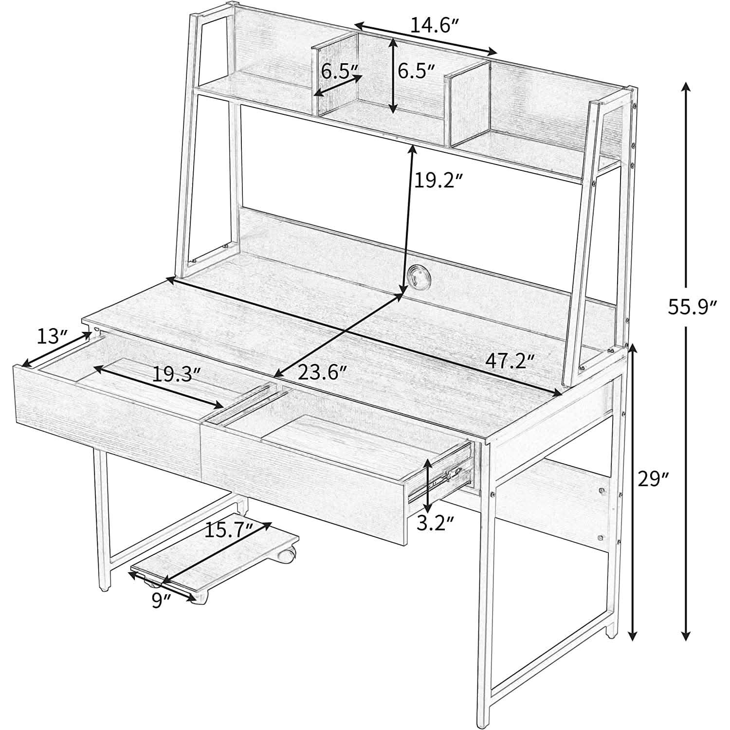 Home Office Computer Desk