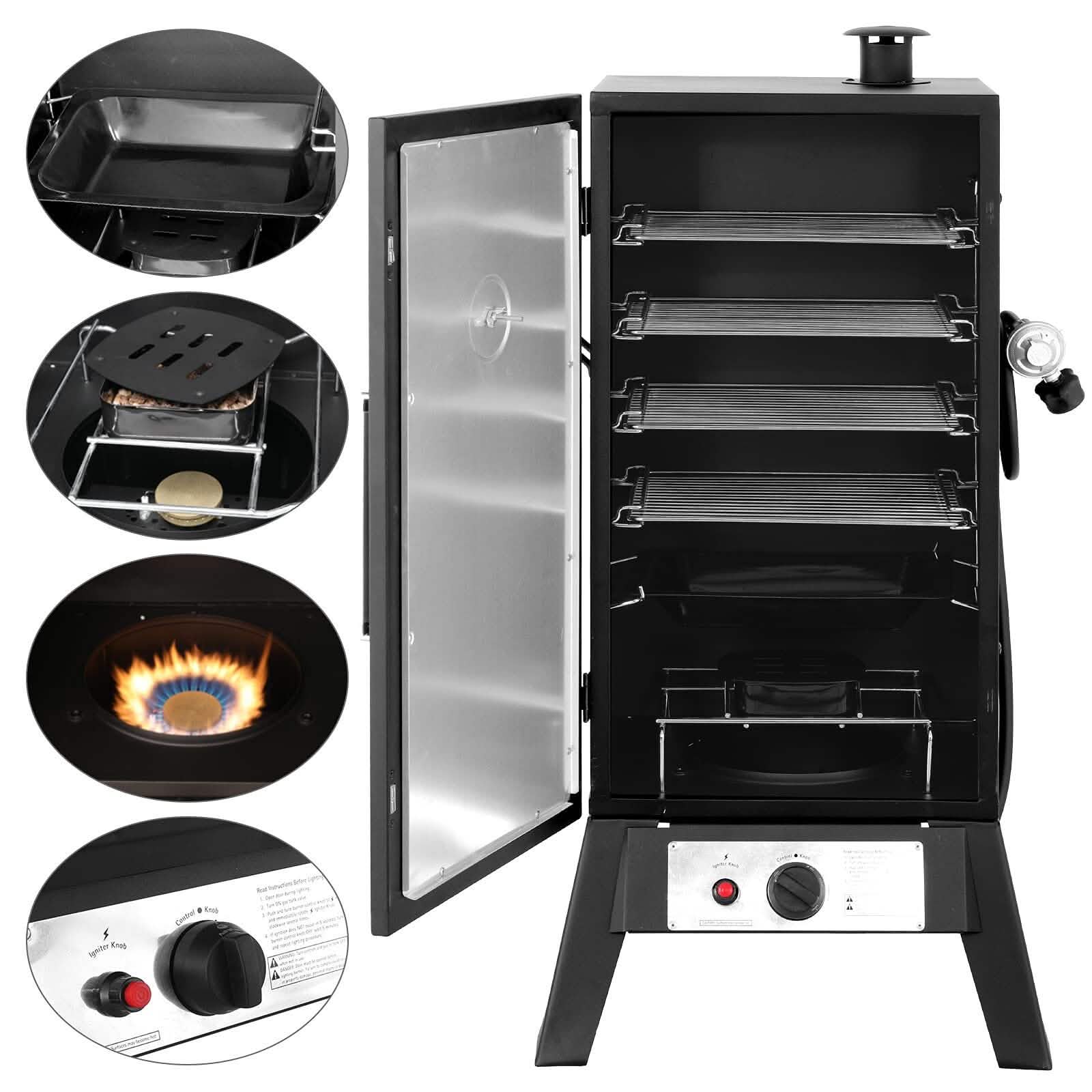 Homfa Vertical Electric Smoker and Grill