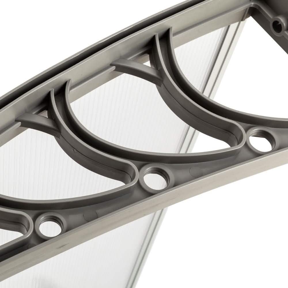 Hommoo 40"x 40" Polycarbonate Window Door Awning