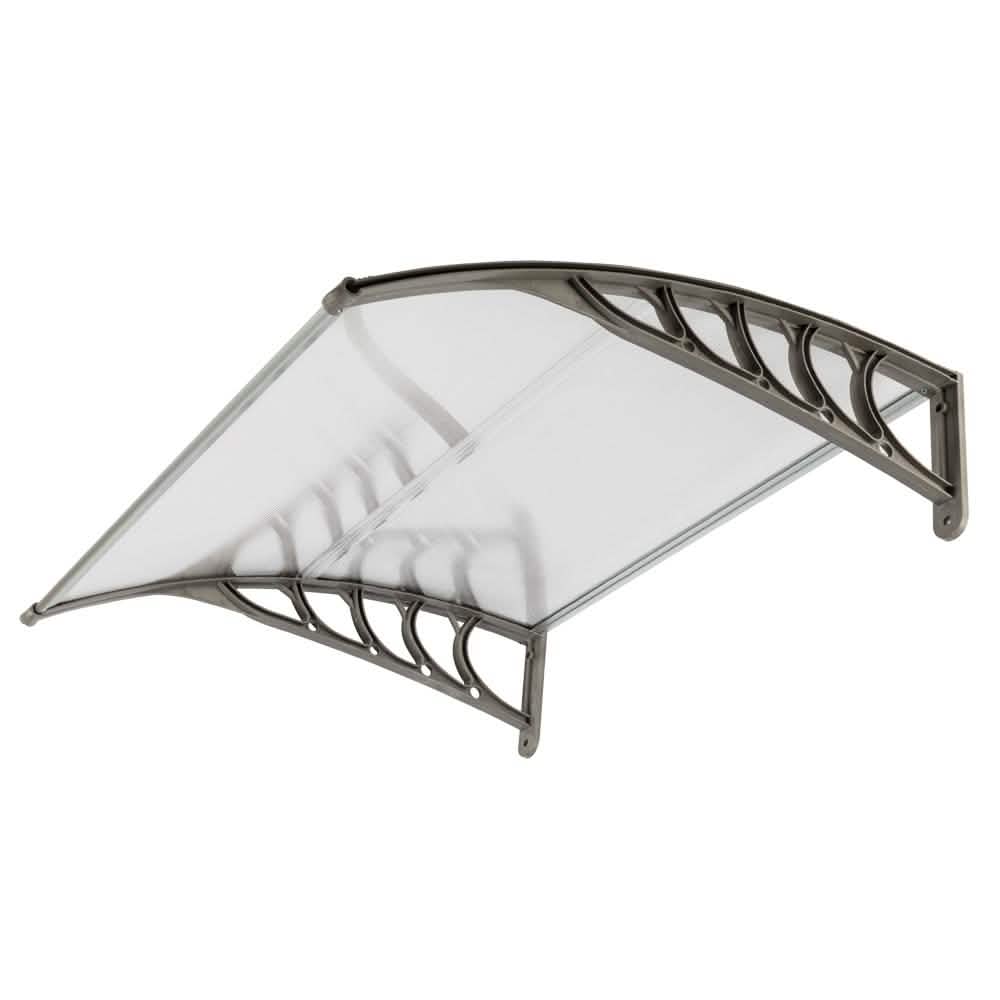 Hommoo 40"x 40" Polycarbonate Window Door Awning