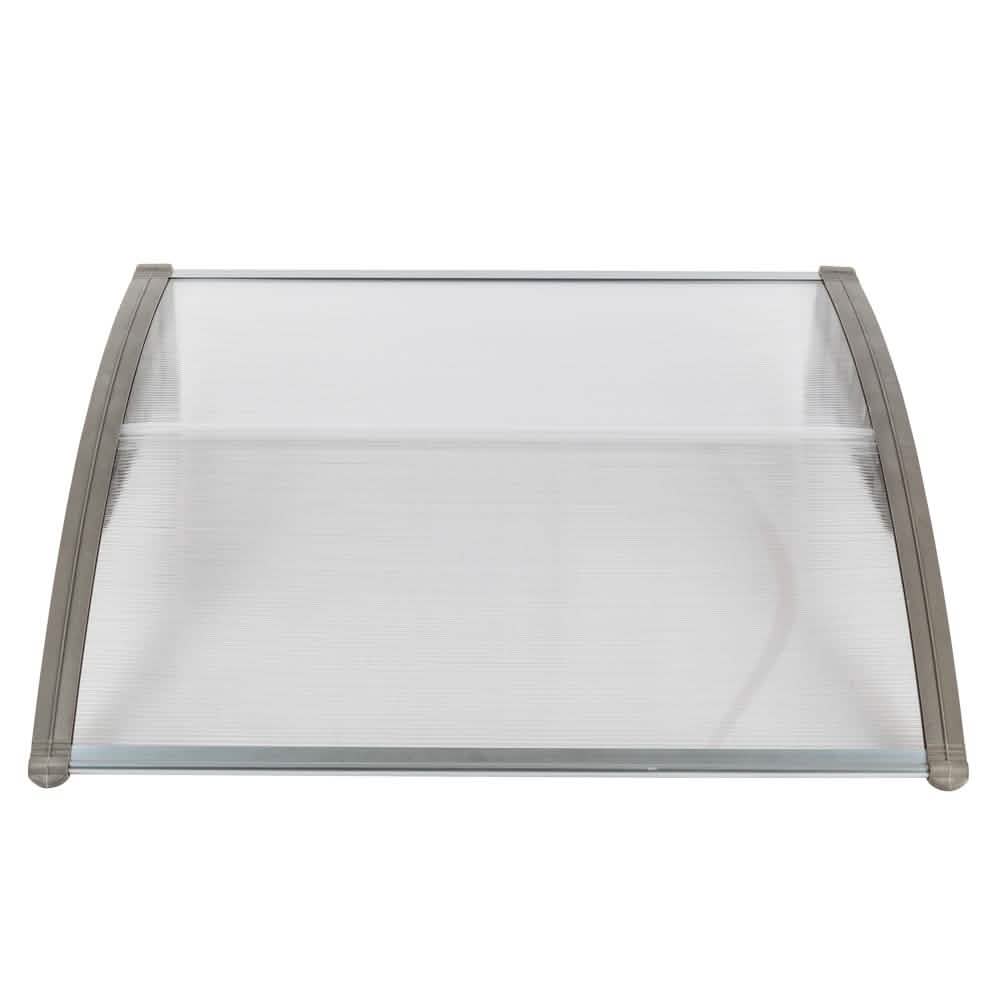 Hommoo 40"x 40" Polycarbonate Window Door Awning