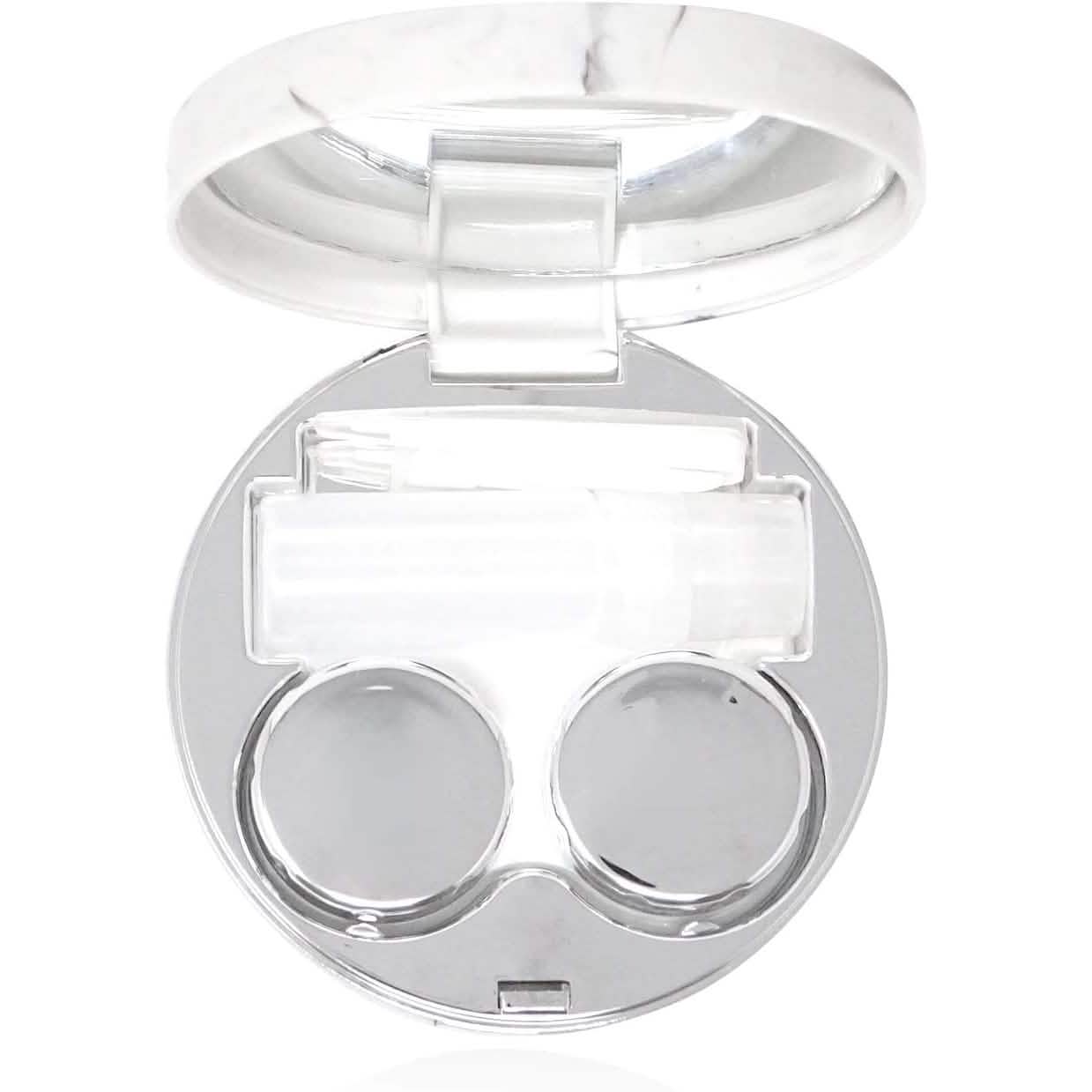 Honbay Fashion Marble Contact Lens Case with Mirror