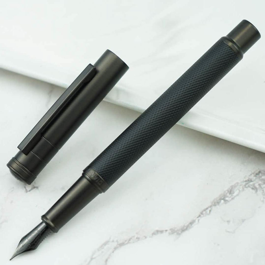 Hongdian Silver Birch Forest Fountain Pen