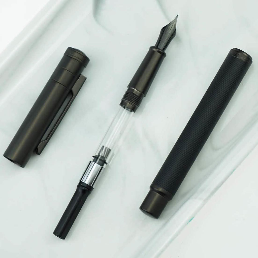 Hongdian Silver Birch Forest Fountain Pen