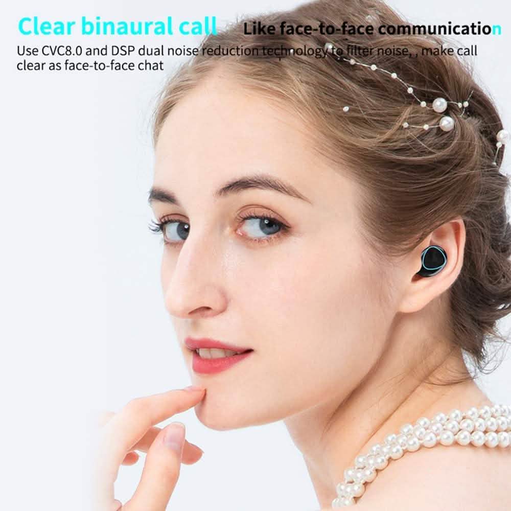 Hornorm Bluetooth 5.1 Earphones Auto Pairing Bluetooth Headphones