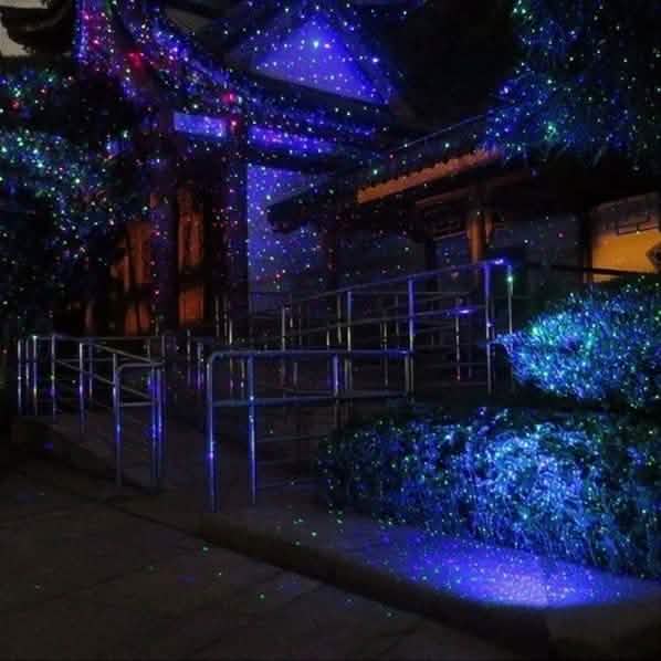 Hot Outdoor Indoor Waterproof Green & Red Laser Projector Light