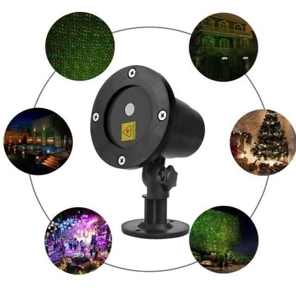 Hot Outdoor Indoor Waterproof Green & Red Laser Projector Light