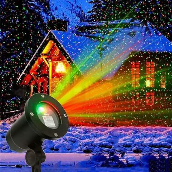 Hot Outdoor Indoor Waterproof Green & Red Laser Projector Light