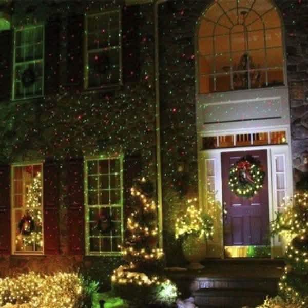 Hot Outdoor Indoor Waterproof Green & Red Laser Projector Light