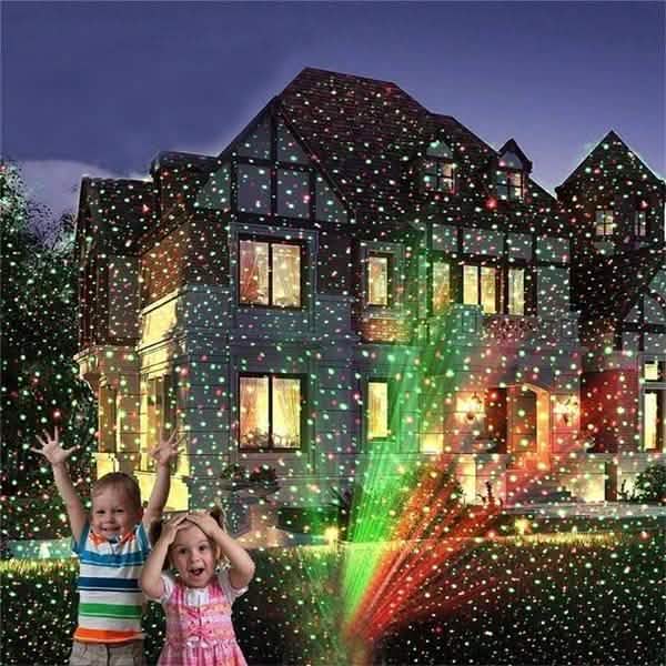 Hot Outdoor Indoor Waterproof Green & Red Laser Projector Light