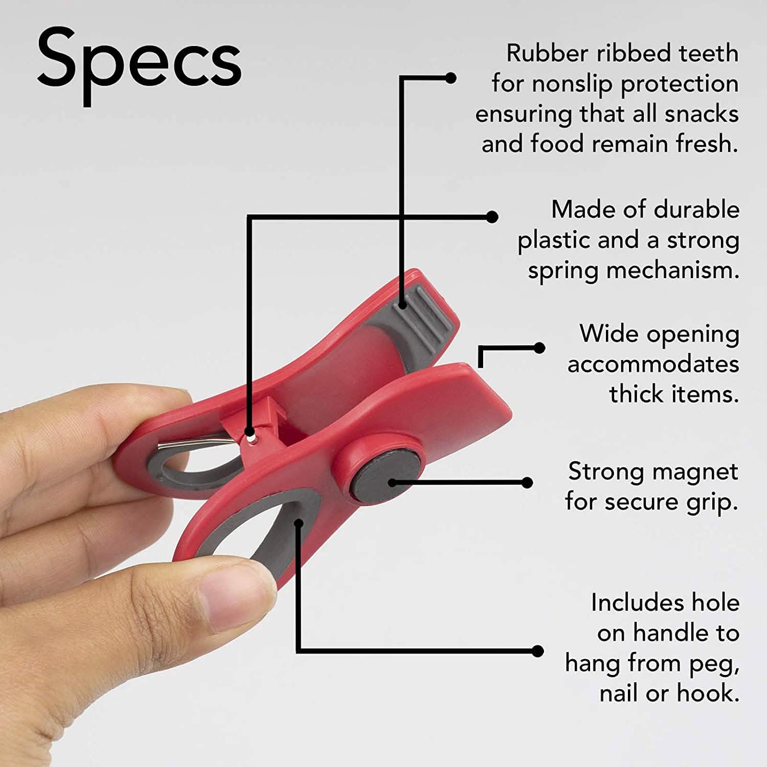 Household Magnetic Sealing Clip