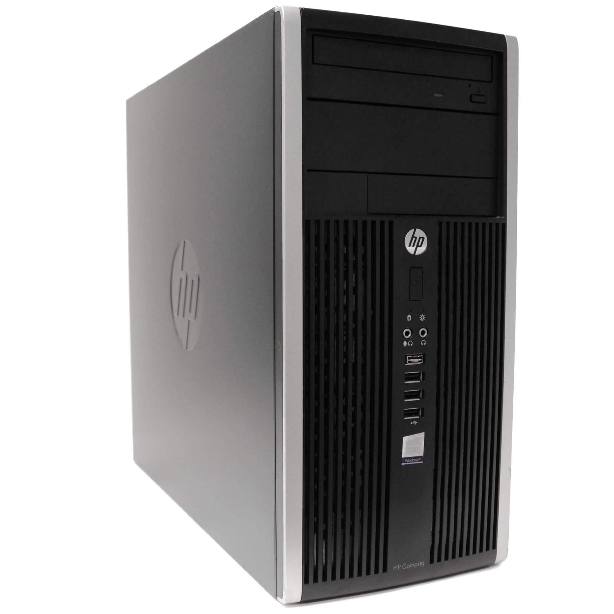 HP 6200 Intel Core i5 8GB RAM 500GB HDD Windows 10 Home WiFi Tower PC (Refurbished)
