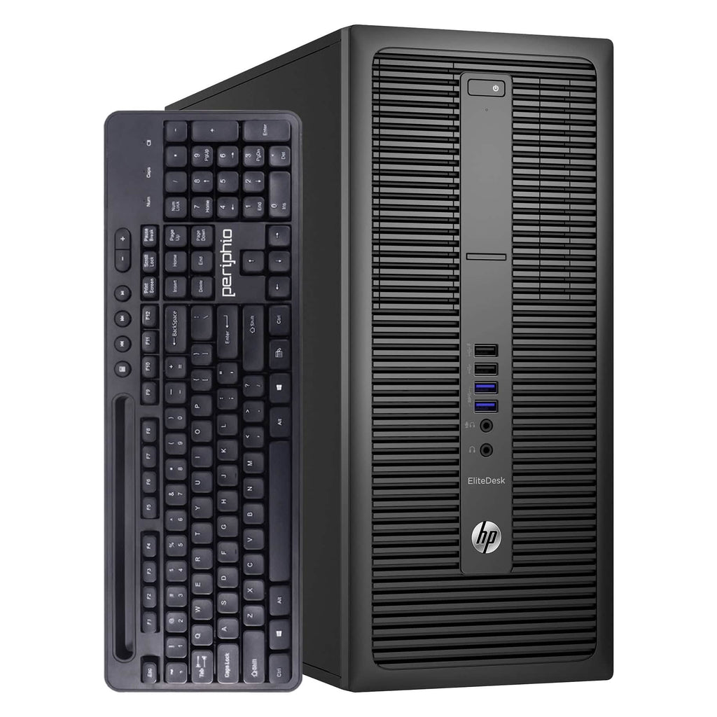 HP 800G2 Intel Core i5 16GB RAM 512GB SSD Windows 10 Pro WiFi Tower PC (Refurbished)