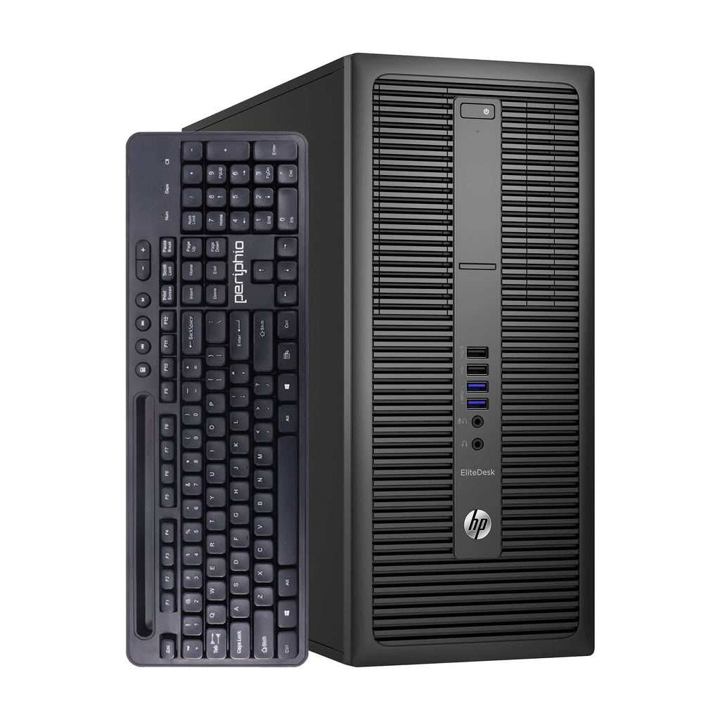 HP 800G2 Intel Core i7 16GB RAM 512GB SSD Windows 10 Pro WiFi Tower PC (Refurbished)