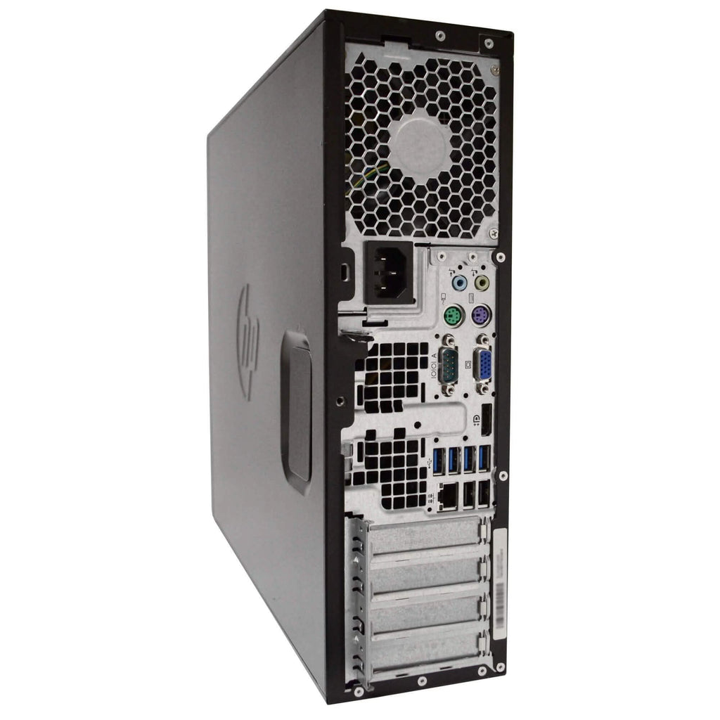 HP Compaq 6300 Desktop Computer PC 3.20 GHz Intel i5 Quad Core Gen 3 with 24" FlatScreen Monitor (Refurbished)