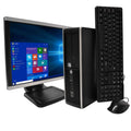 HP Compaq 6300 Desktop Computer PC 3.20 GHz Intel i5 Quad Core Gen 3 with 24" FlatScreen Monitor (Refurbished)