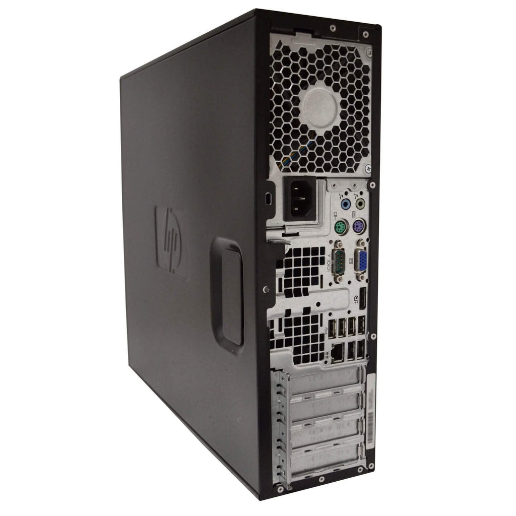 HP Compaq Elite 8100 Desktop Computer PC + 19" Flat Screen Monitor (Refurbished)