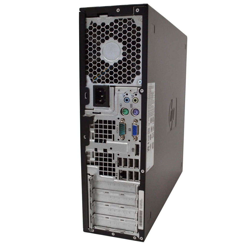 HP Compaq Elite 8100 Desktop Computer PC + 19" Flat Screen Monitor (Refurbished)