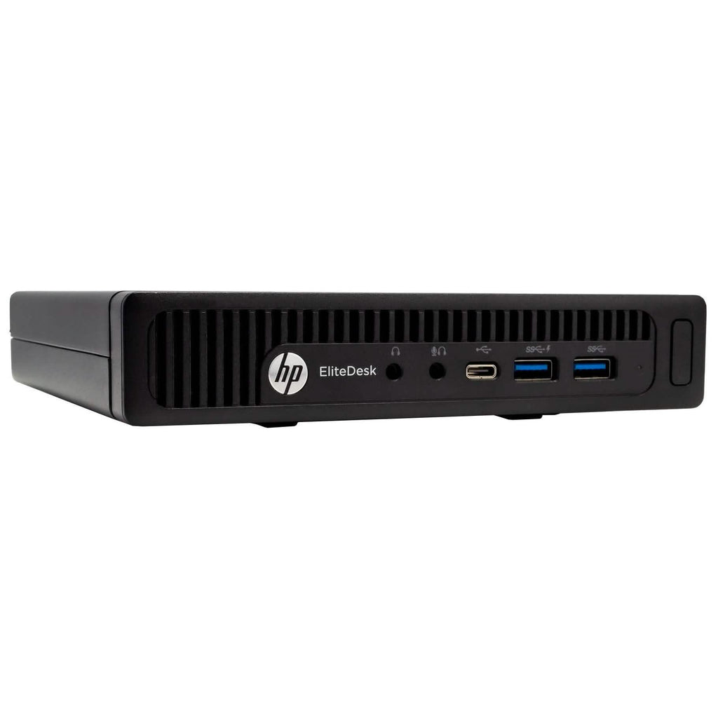 HP EliteDesk 800G1 Tiny Form Factor Computer PC 240GB SSD Windows 10 Professional (Refurbished)