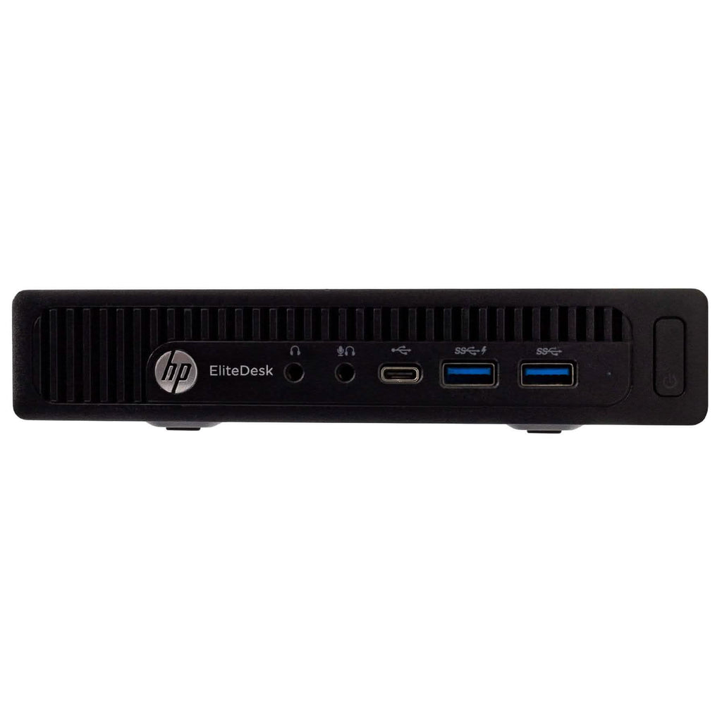 HP EliteDesk 800G1 Tiny Form Factor Computer PC 240GB SSD Windows 10 Professional (Refurbished)