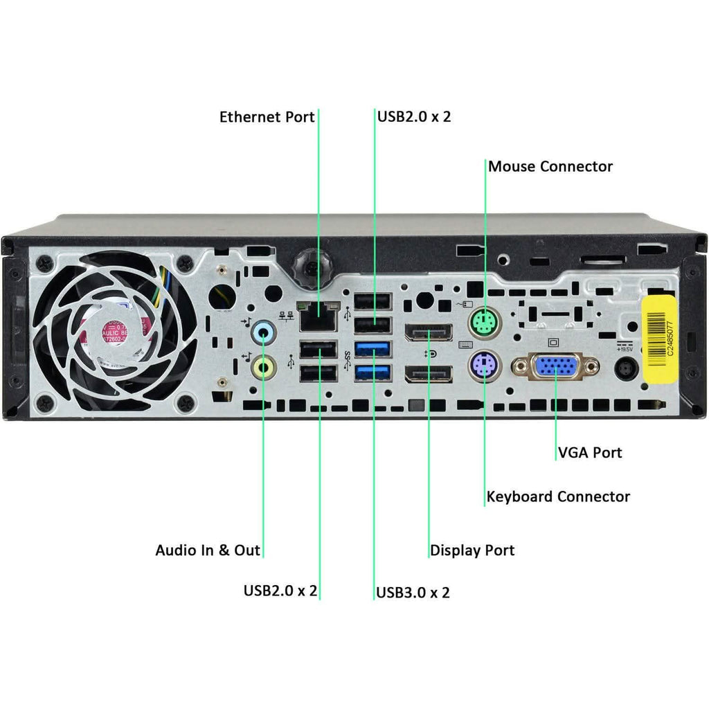 HP EliteDesk 800G1 Ultra Small Form Factor Computer PC (Refurbished)