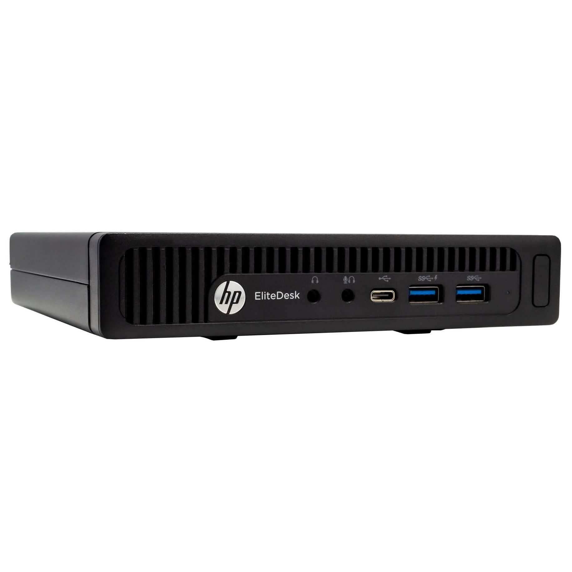 HP EliteDesk 800G14 Tiny Form Factor Computer PC - Windows 10 Professional 64 bit (Refurbished)