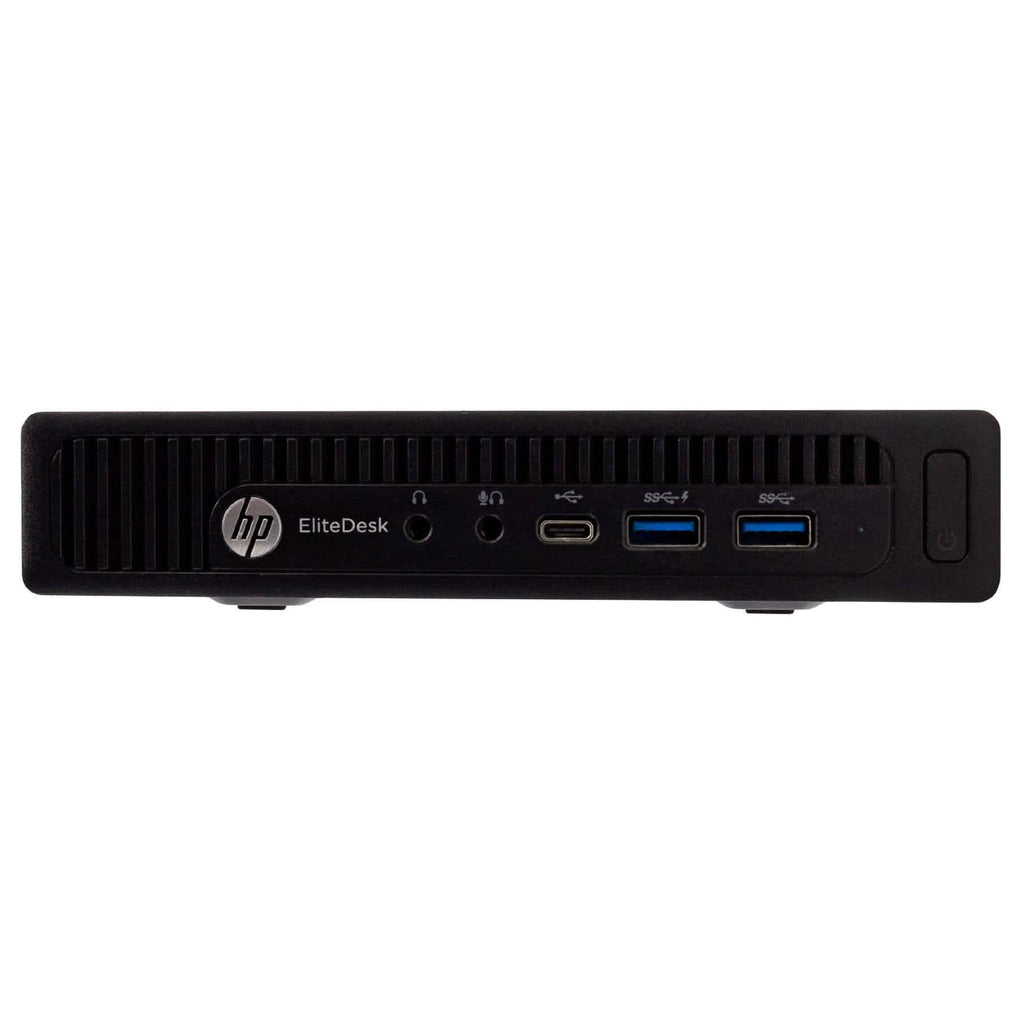 HP EliteDesk 800G14 Tiny Form Factor Computer PC - Windows 10 Professional 64 bit (Refurbished)
