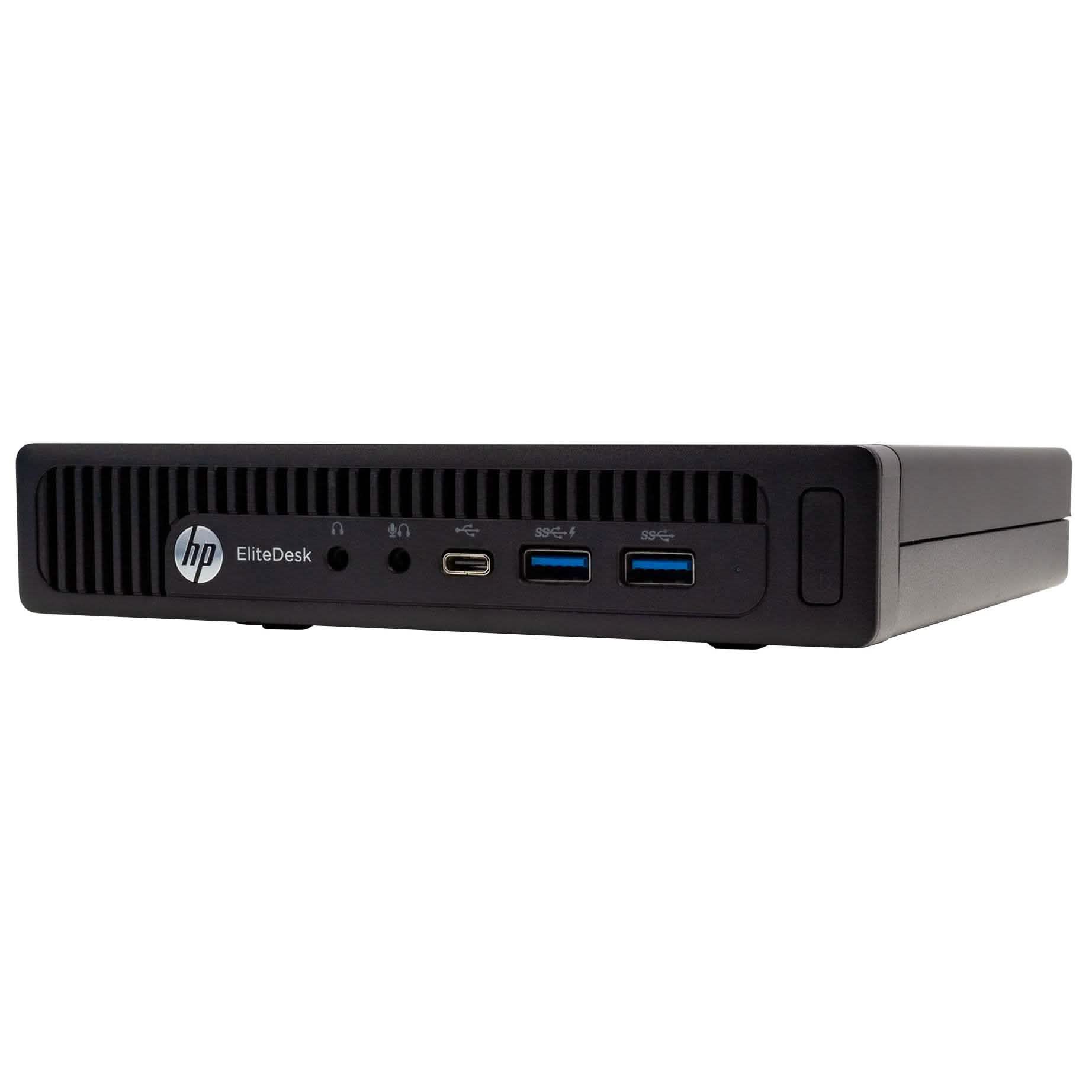 HP EliteDesk 800G14 Tiny Form Factor Computer PC - Windows 10 Professional 64 bit (Refurbished)