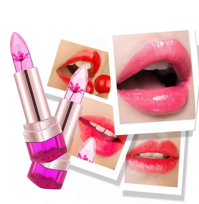 Flower Jelly Color-Changing and Moisturizing Lip Balm