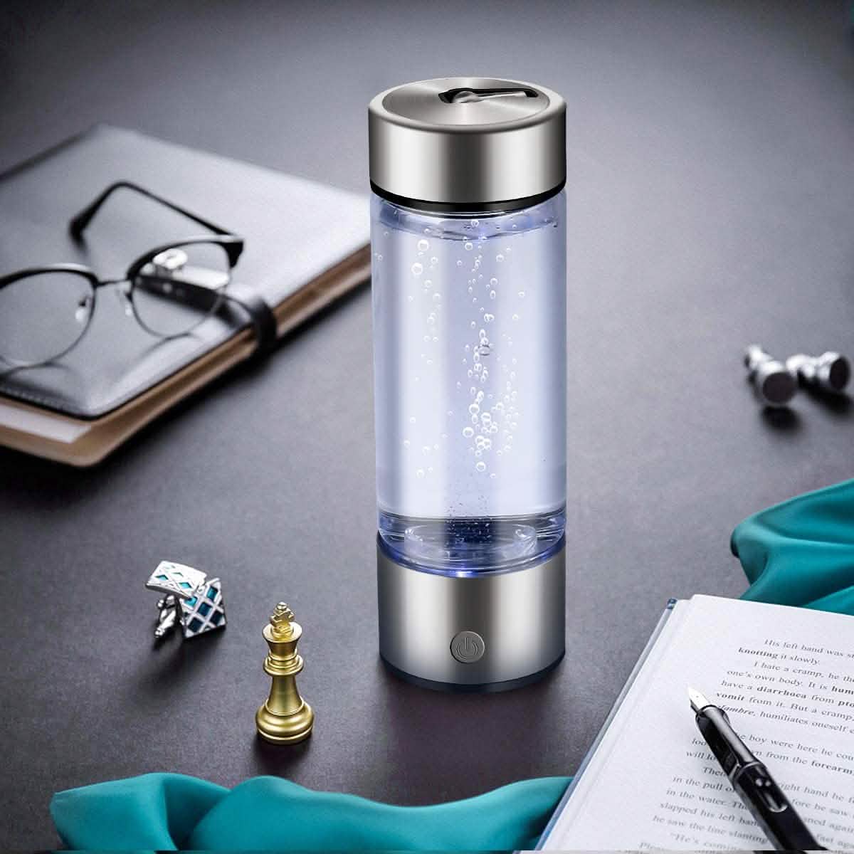 Hydrogen Water Bottle Generator with Inhaler Adapter