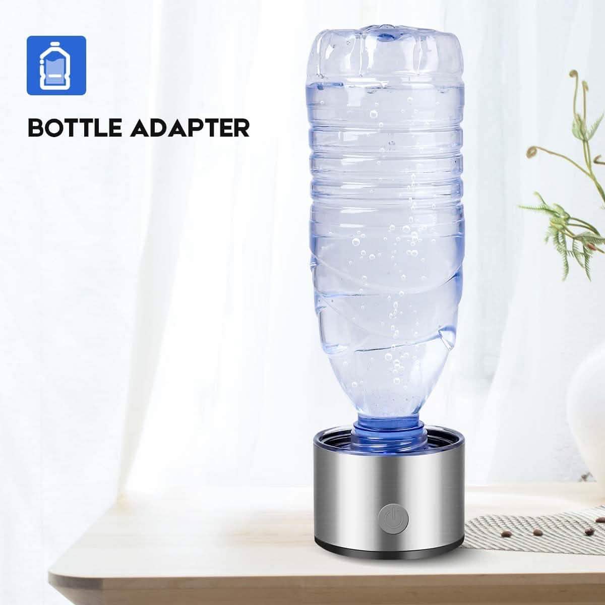 Hydrogen Water Bottle Generator with Inhaler Adapter