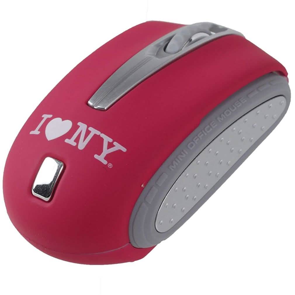 I Love NY Traveling Notebook Mouse