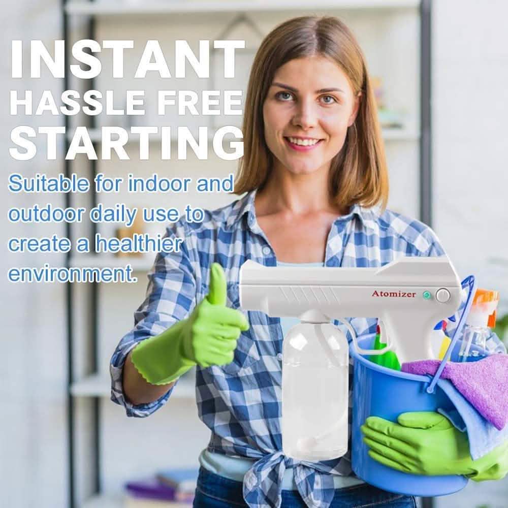 IFLOVE Disinfectant Electrostatic Sprayer Handheld Nano Atomizer