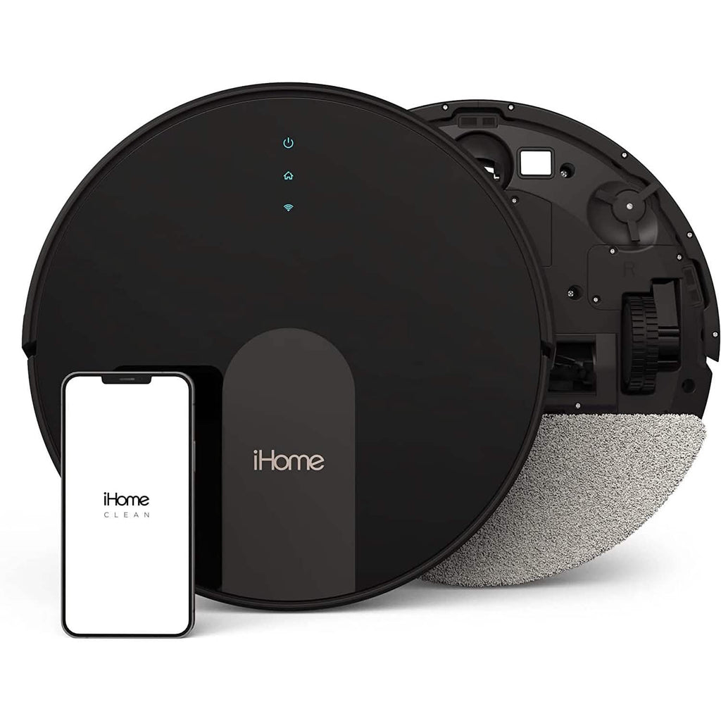 iHome AutoVac Eclipse G 2-in-1 Robot Vacuum and Mop (Refurbished)