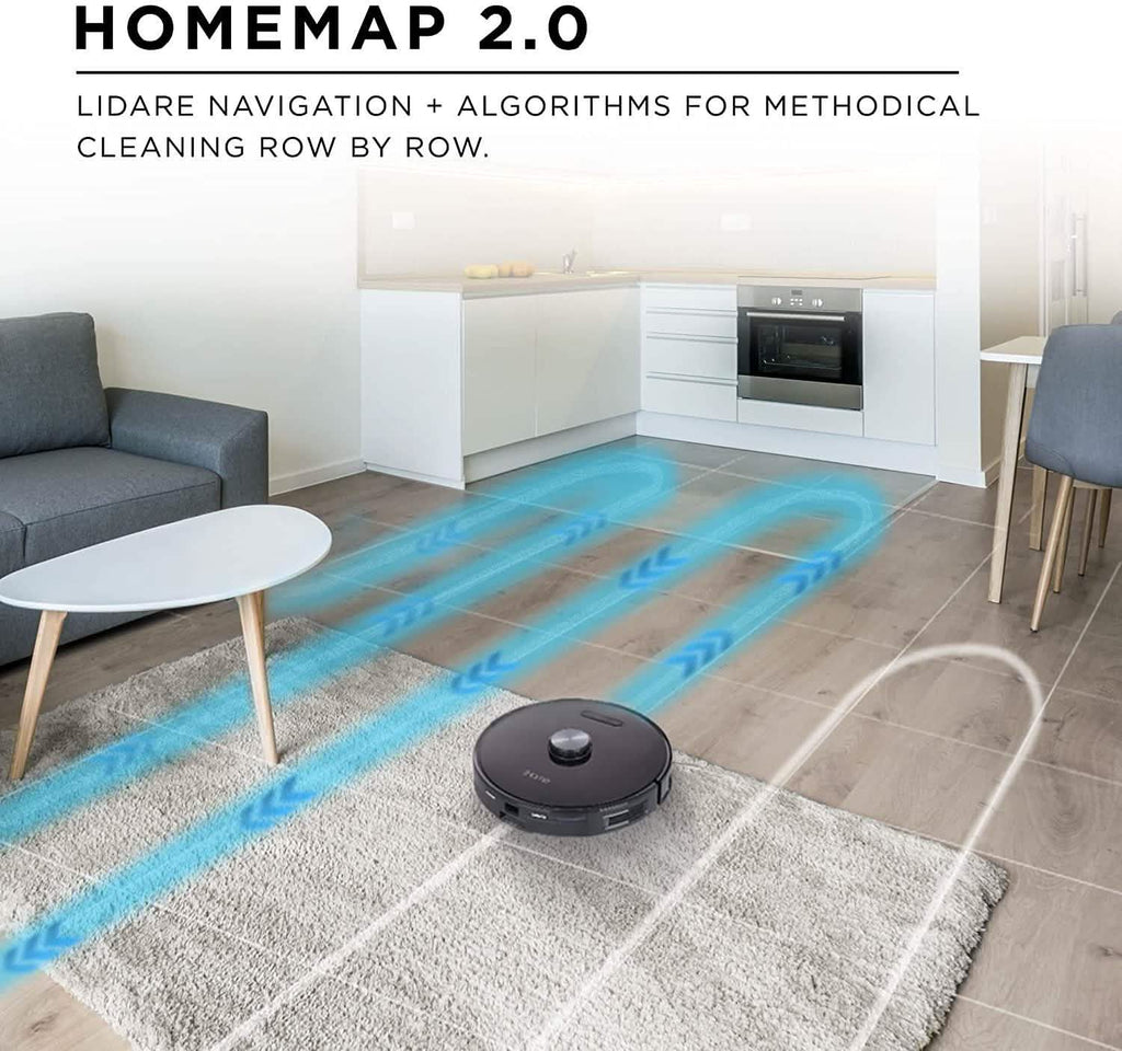 iHome AutoVac Nova Self Empty Robot Vacuum
