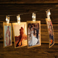 IMAGE 7ft 20 Photo Clips LED String Lights