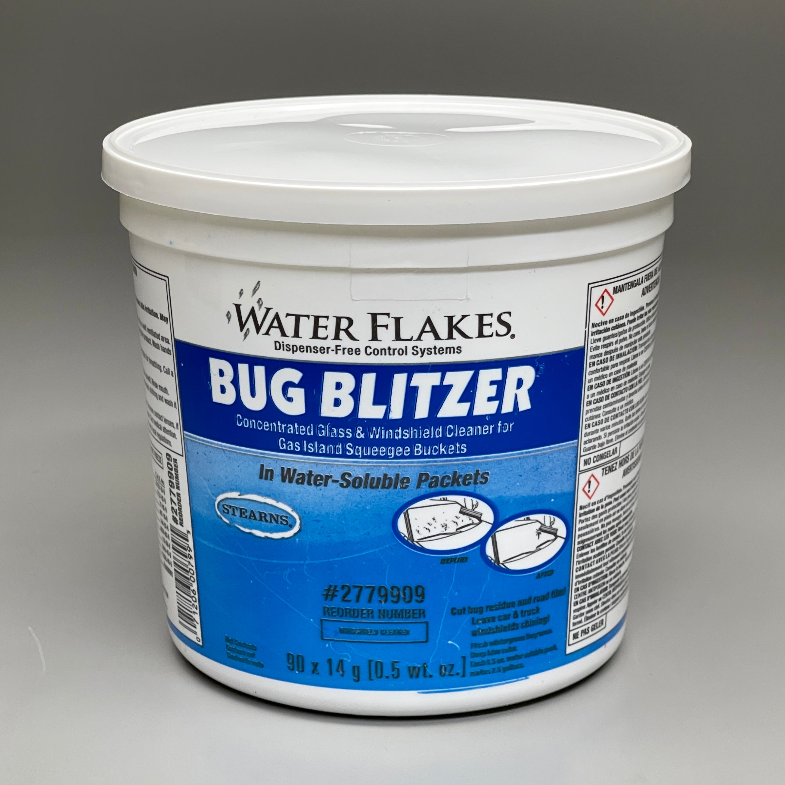WATER FLAKES Stearns Bug Blitzer in Premeasured Packets 90 x 0.5 oz. Packets (New)