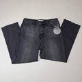 ARTICLES OF SOCIETY Kate Eleele Raw Hem Cropped Jeans Women's Sz 28 Black 4810TQB-720 (New)