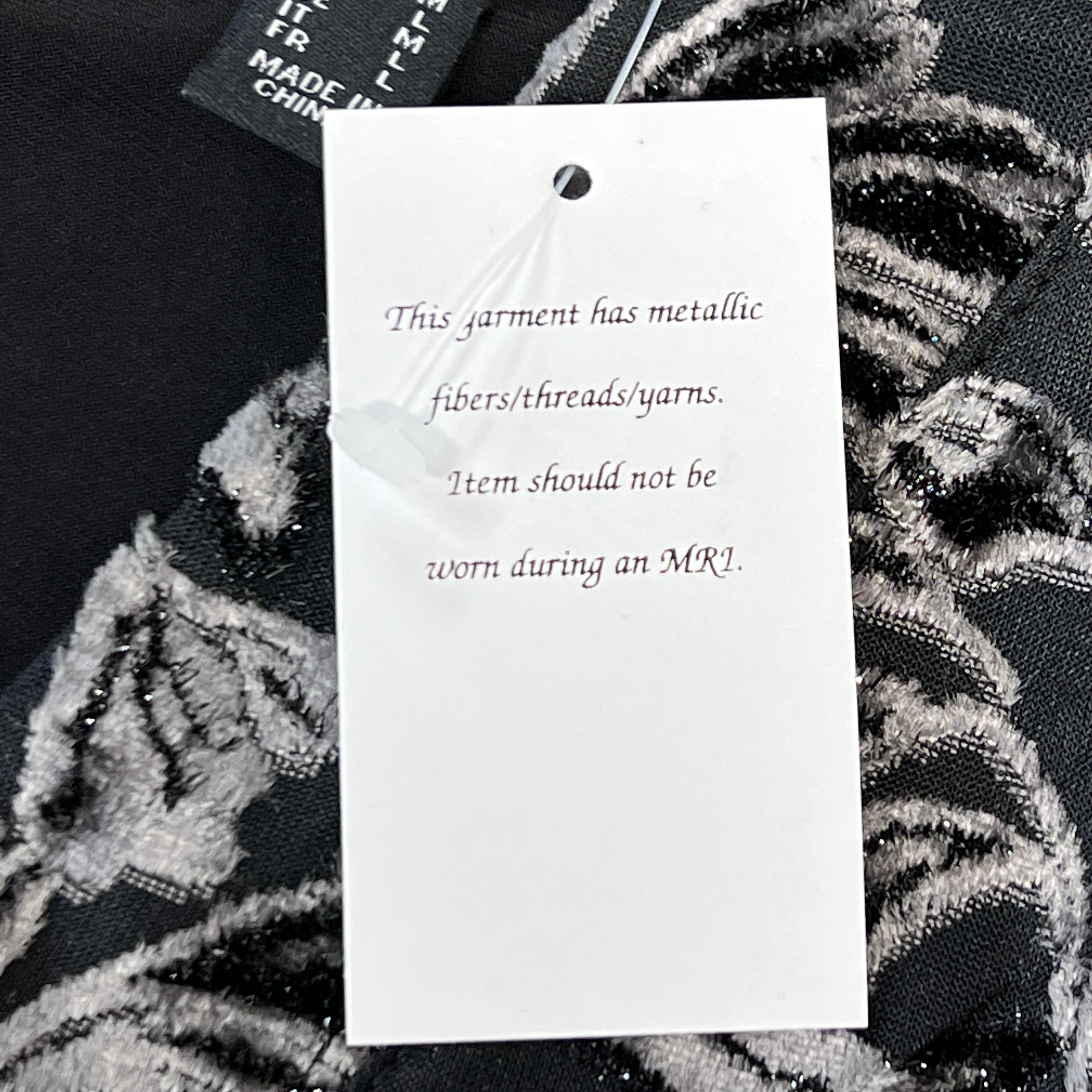 SUSAN GRAVER Knit Cardigan & Tank Set Women's Sz S Grey / Black A384258F19625 (New)