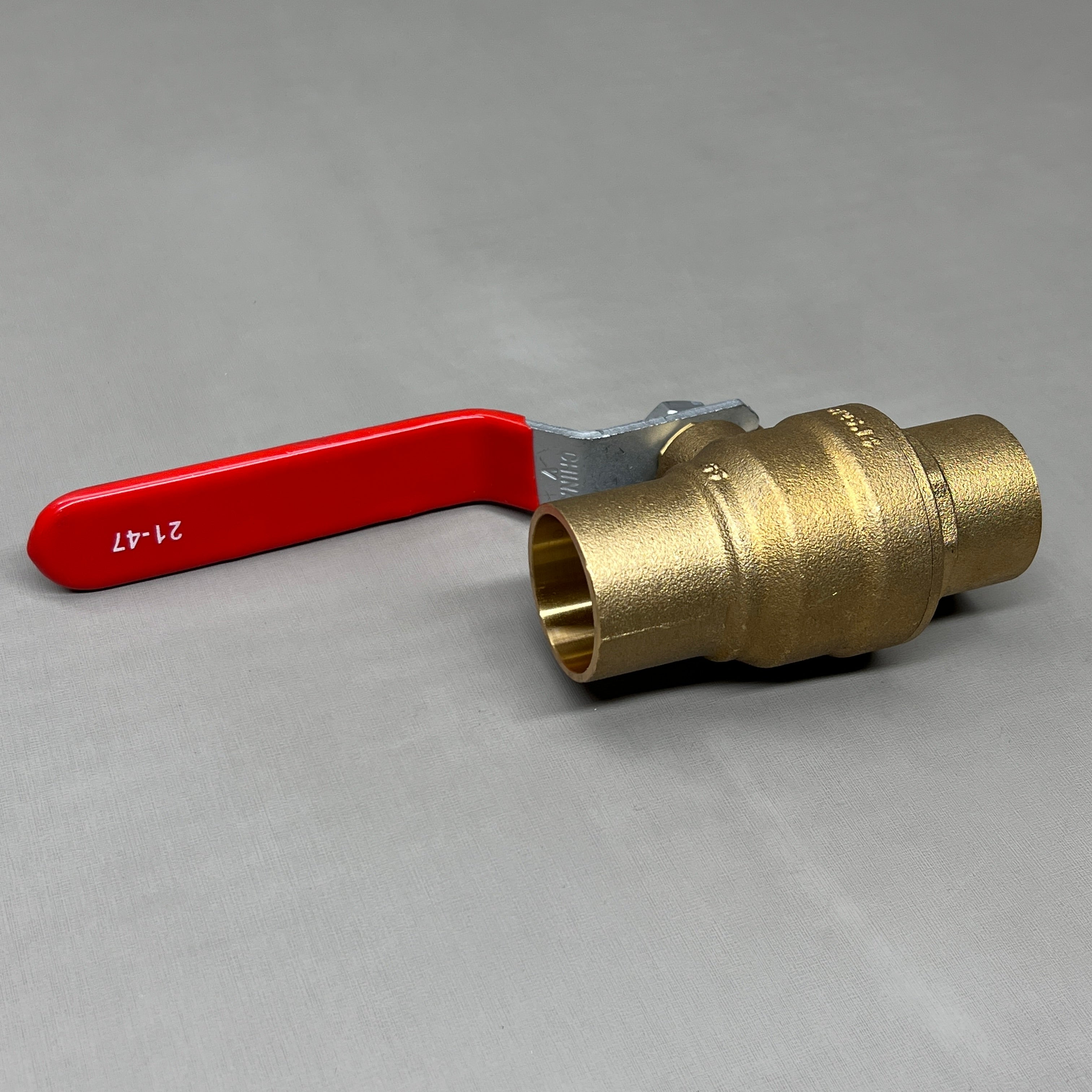 RED-WHITE VALVE Brass Ball Valve 1" 1.05 lb 5595AB (New)