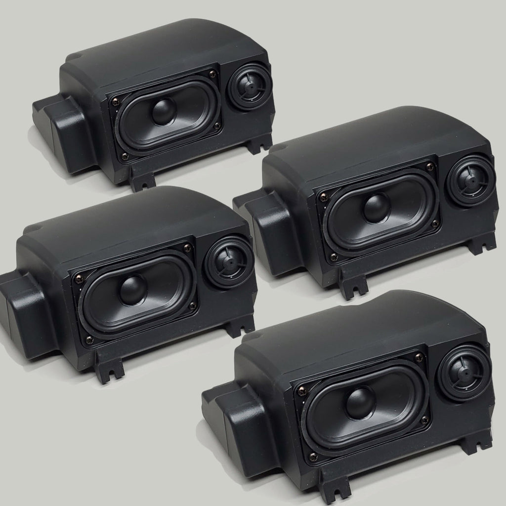 MISCO MINNEAPOLIS SPEAKER CO. 4PK of Enclosed Wide Range Speaker & Tweeter 1556919 (New)