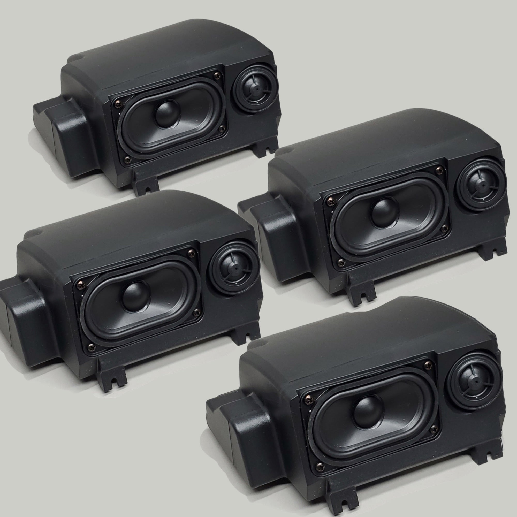 MISCO MINNEAPOLIS SPEAKER CO. 4PK of Enclosed Wide Range Speaker & Tweeter 1556919 (New)