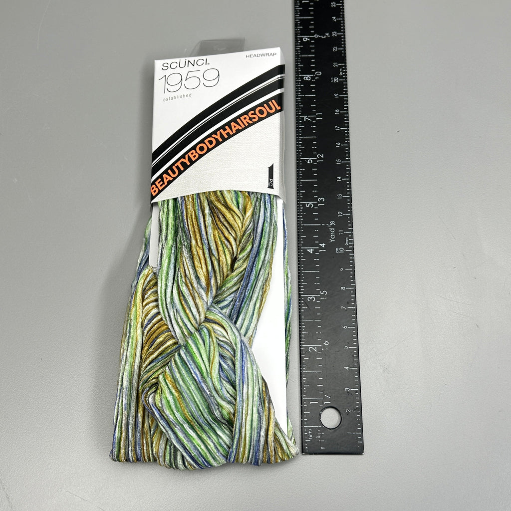 SCUNCI 3-PACK! Turban Headwrap Multicolor 1959 (New)