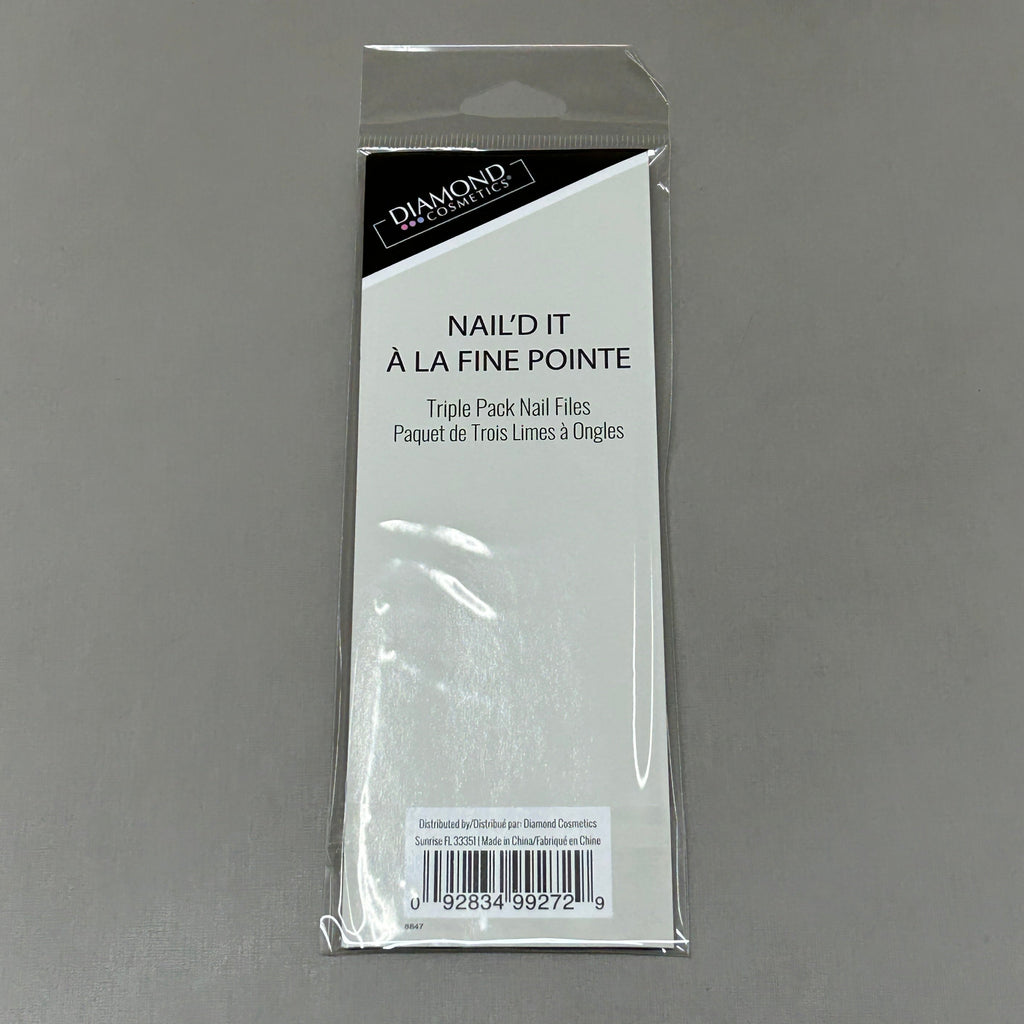 DIAMOND COSMETICS 12 Packs of 3! Holiday Nail Files Multiple Prints 85386DT (New)