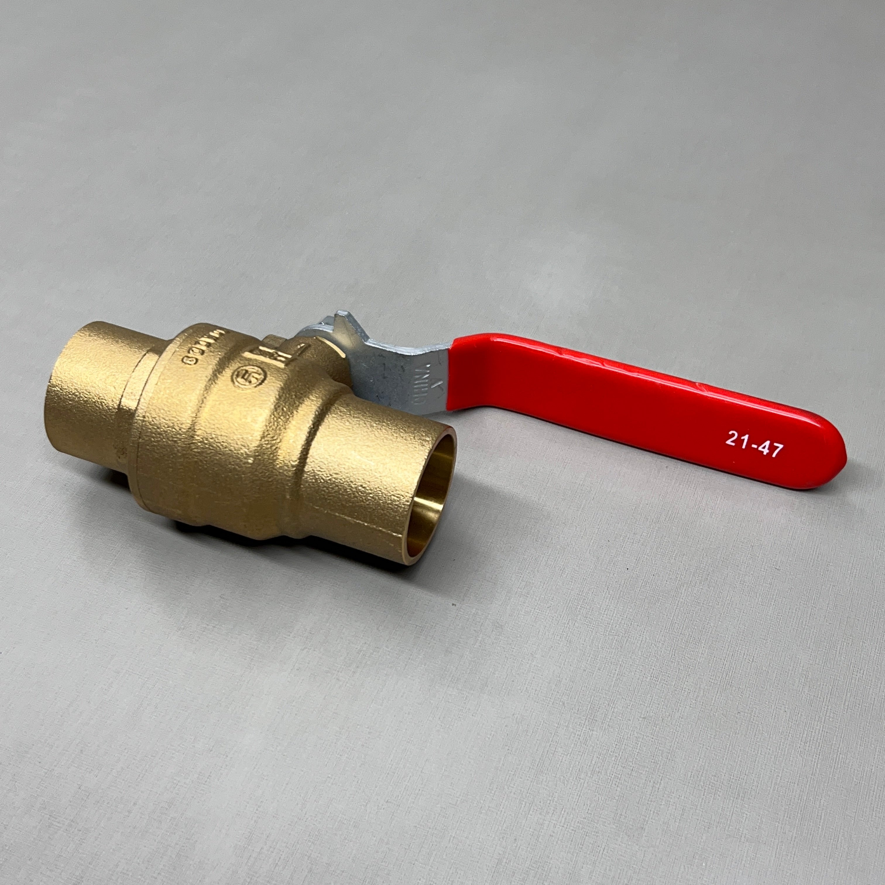 RED-WHITE VALVE Brass Ball Valve 1" 1.05 lb 5595AB (New)