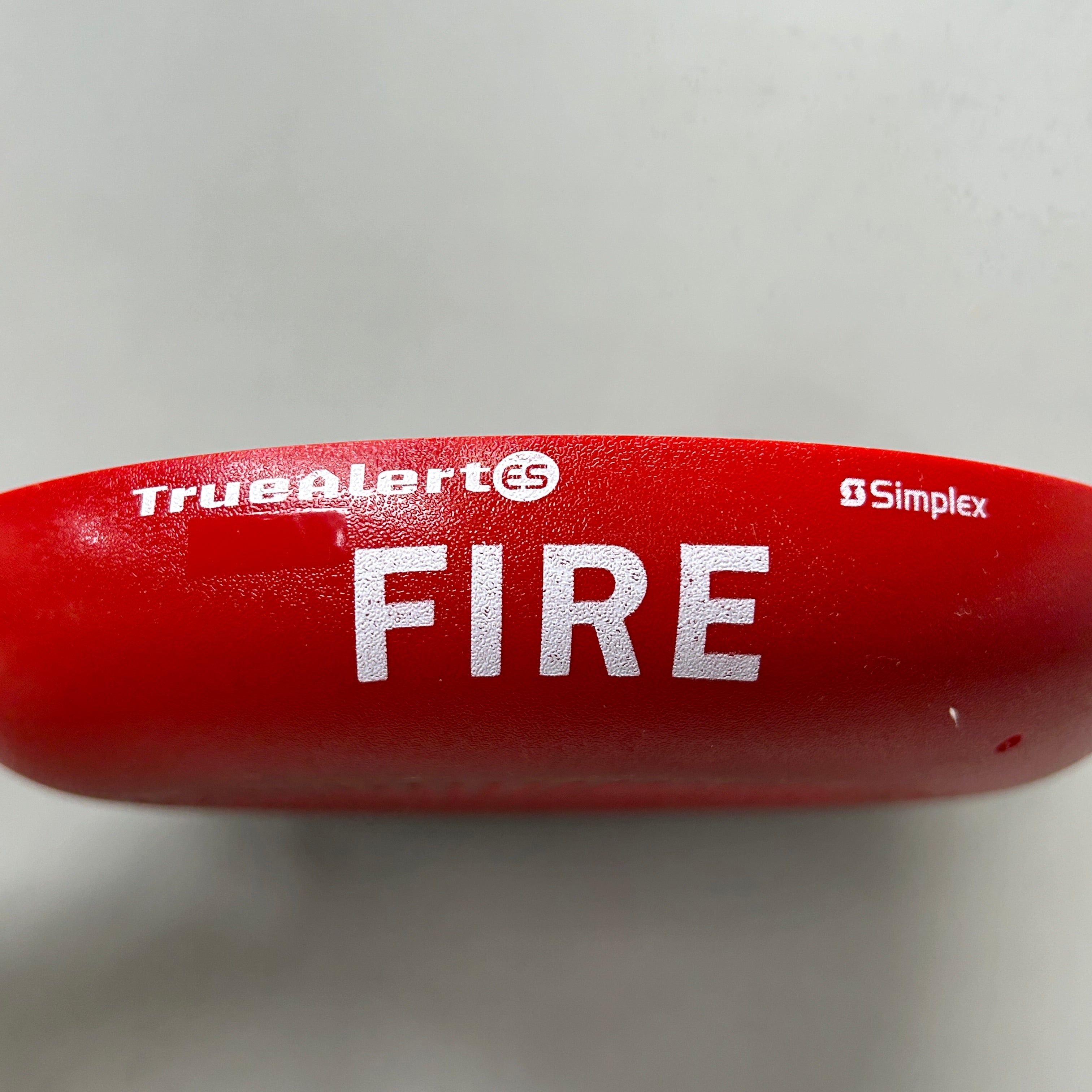 SIMPLEX Ceiling Fire Alarm Speaker Cover Red 49SOC-CRFIRE (New)