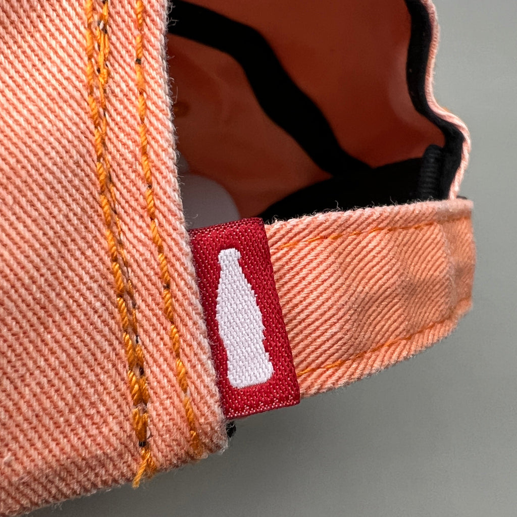 COCA-COLA Baseball Cap Strap Back Sz One Size Orange 23635 (New)