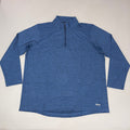 ZUSA Pull Over Shirt Long Sleeve Brisk Quarter Zip Men's Sz XL Navy Heather (New)