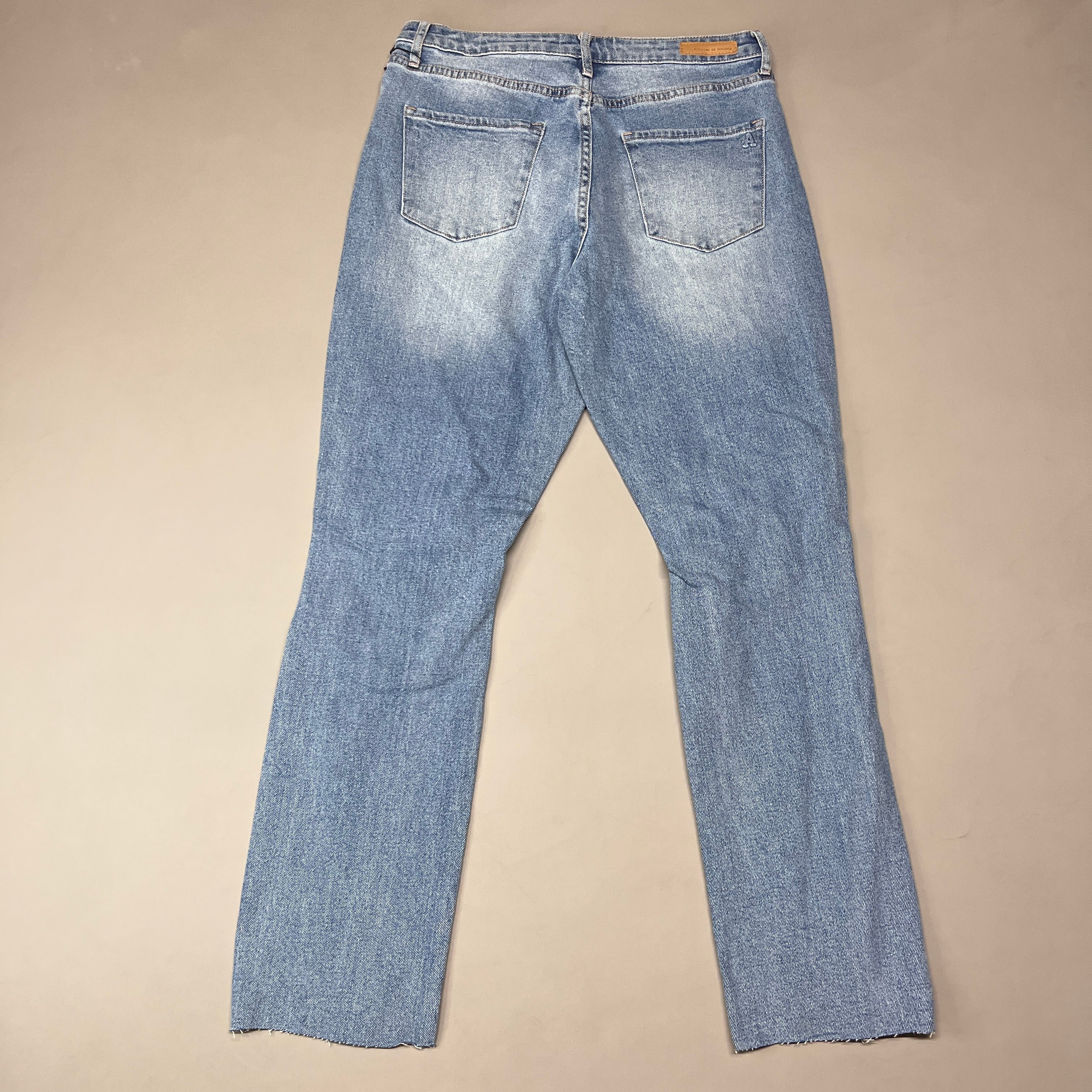 ARTICLES OF SOCIETY Orchidland Ripped Denim Jeans Women's Sz 27 Blue 4009TQ3-717 (New)